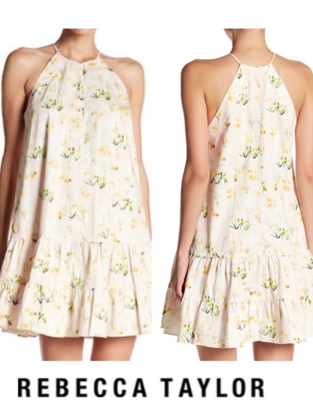 Worn OnceRebecca Taylor Firefly Floral Print Dress, sz 4